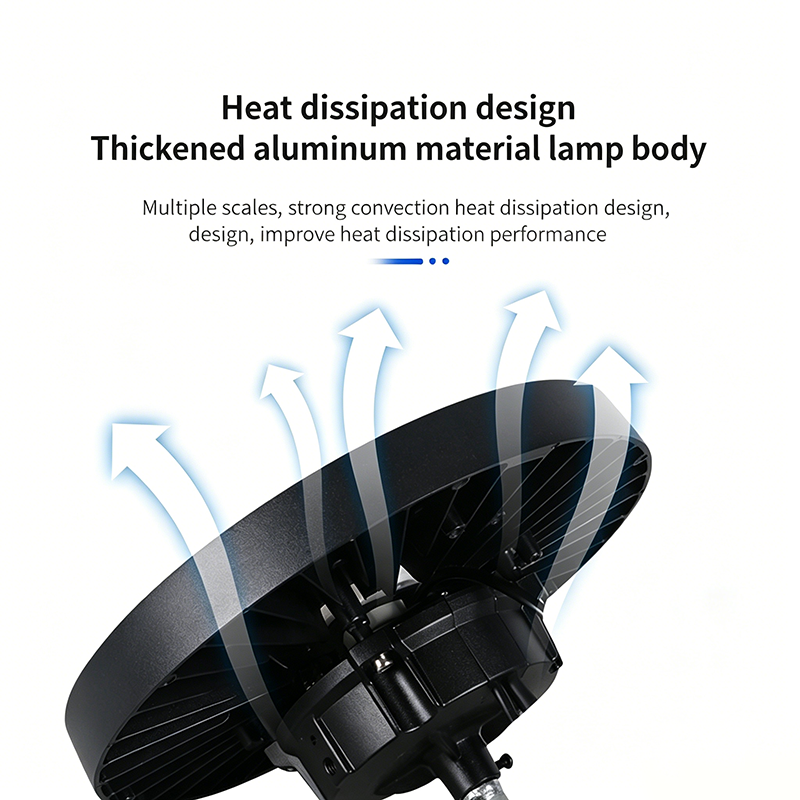 100W 150W 200W LED High Bay Light, Industrial Commercial Warehouse Factory Garage Gym Workshop High Brightness Lighting Fixture