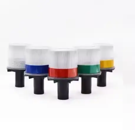 Flashing Led Warning Light Solar Airport Runway Warning Lights