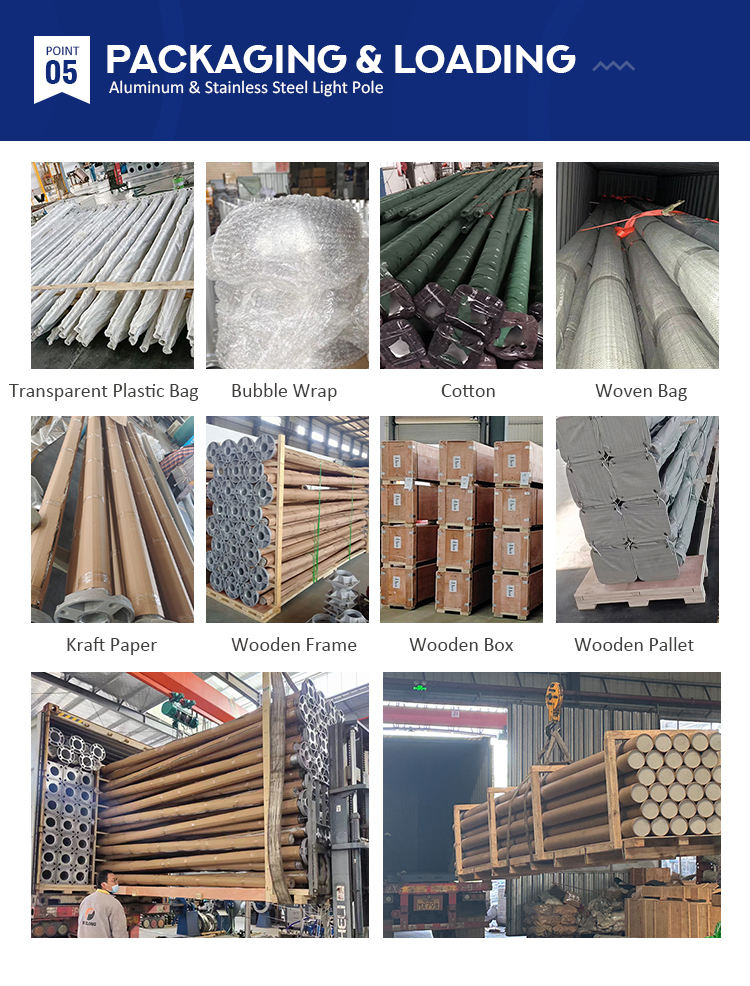 Square Light Pole Design