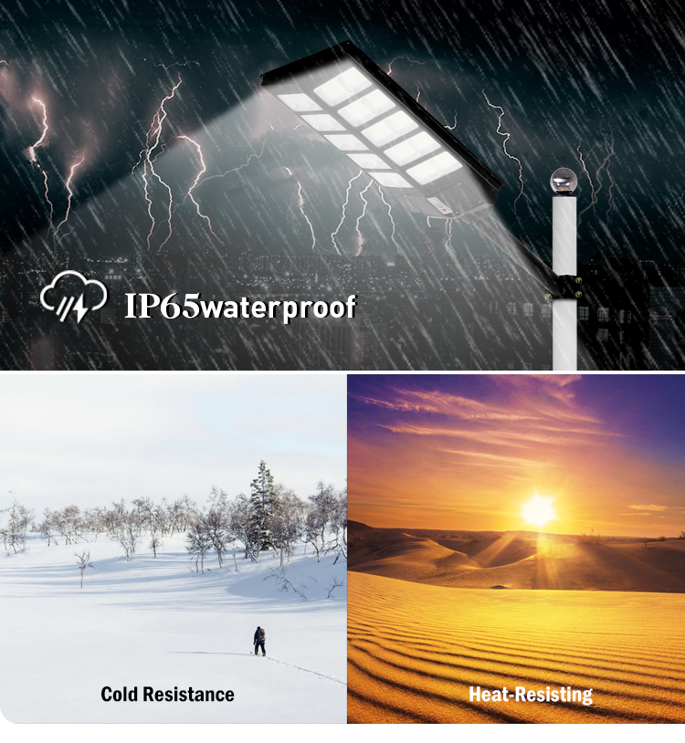 2022 New Design IP65 Waterproof SMD All-in-One 180W 240W 300W LED Solar Streetlight Battery Power Supply Road/Street Lighting
