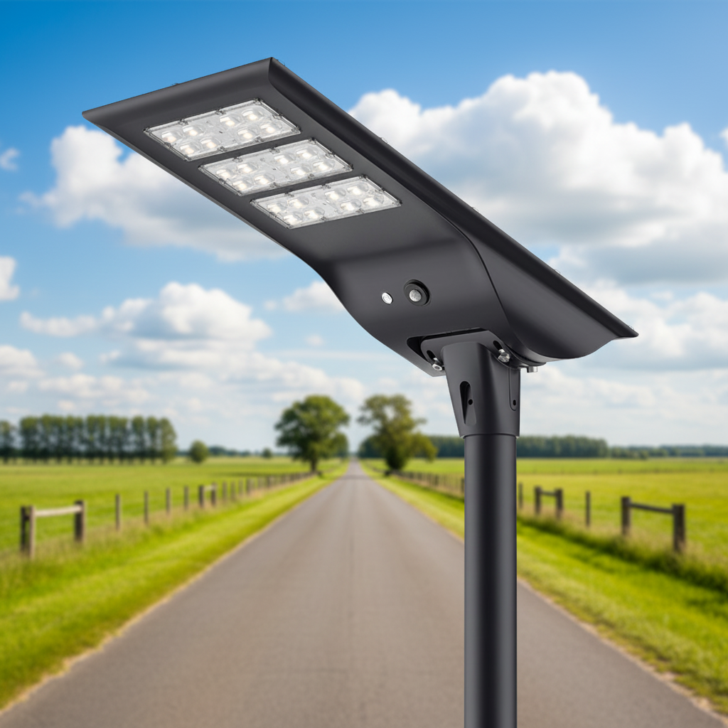 Hot Sale Smart IP65 Waterproof Aluminum Alloy CE Certified Outdoor 80W LED Solar DC Road Street Lights with Camera and Sensor