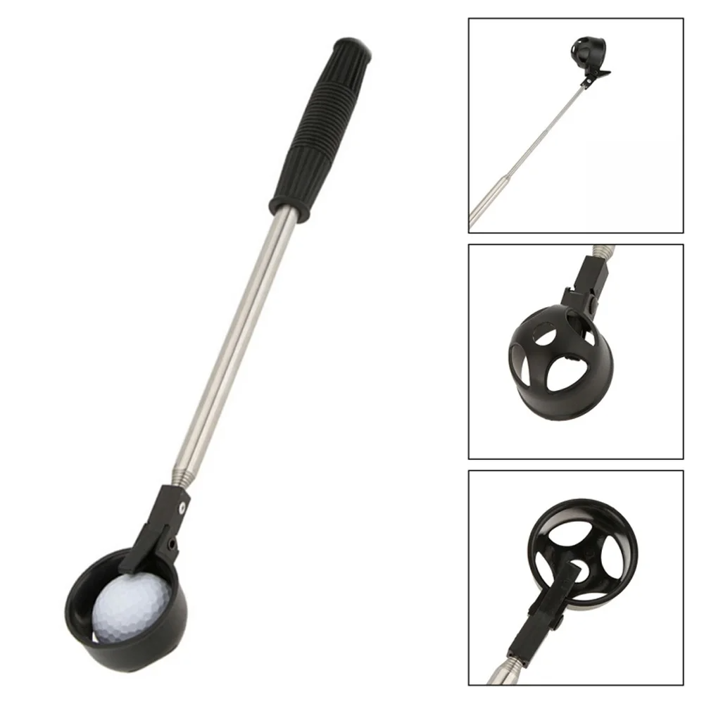 Eco-Friendly Portable Telescopic Golf Ball Retriever 8-Section Aluminum Alloy Extends 8ft DIAS Model A39 Easily Retrieving Balls