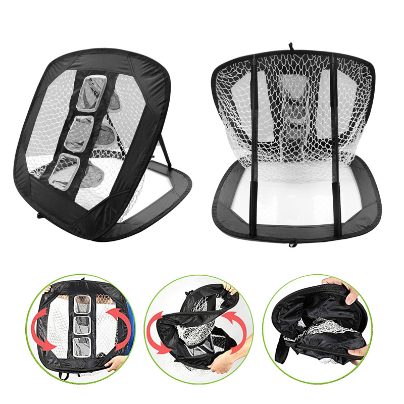 Pop up Indoor Golf Target Training Net Outdoor Practice Golf Chipping Net