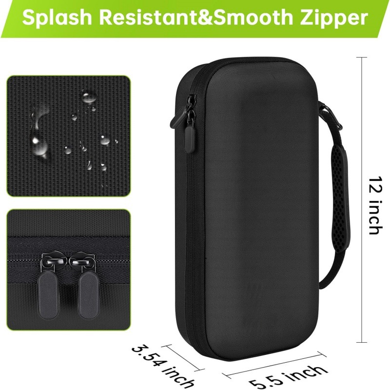 High Quality Classic Water Resistant Protection Golf Set Organizer Zipper Closure Travel Golf Ball Bag EVA Case for Unisex