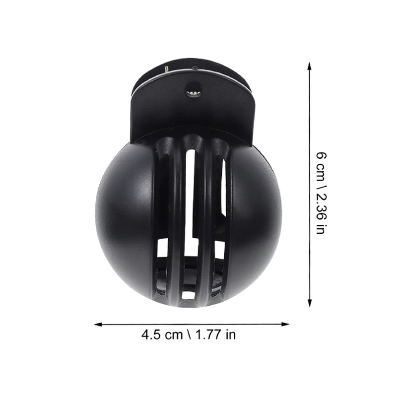 Black Plastic Golf Ball Template Alignment Tool Golf Ball Straight Line Liner Marker