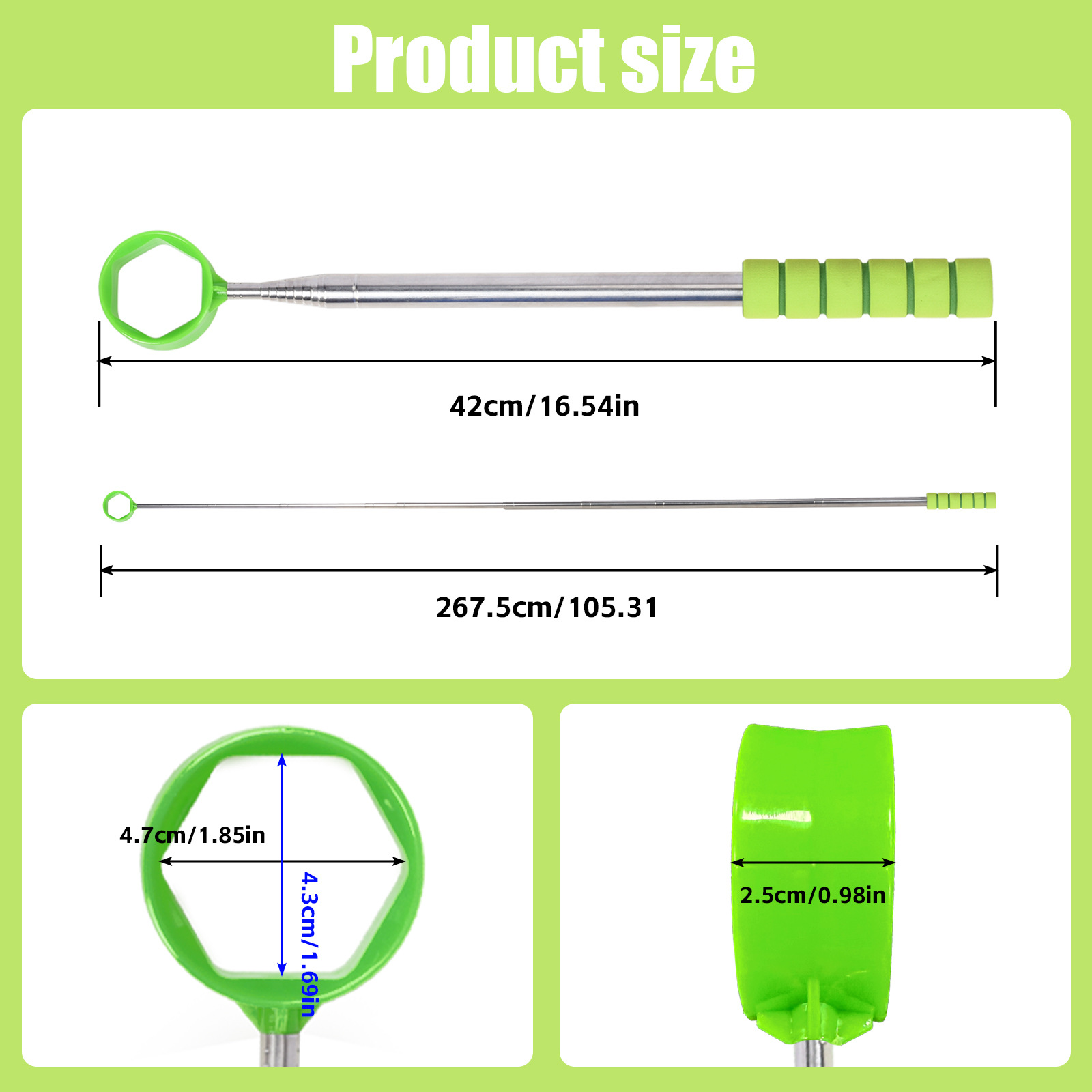 Portable Telescopic Golf Ball Retriever