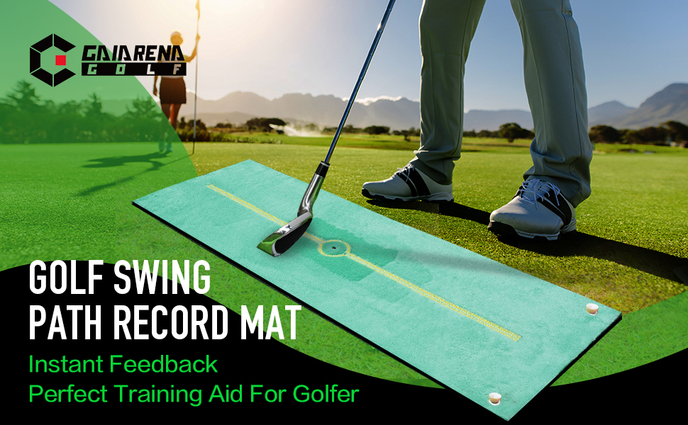 Golf Hitting Mat Main View
