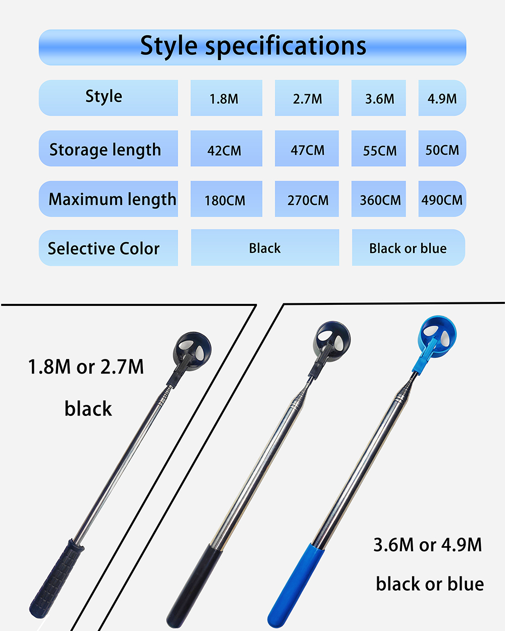 Telescopic Pole Detail