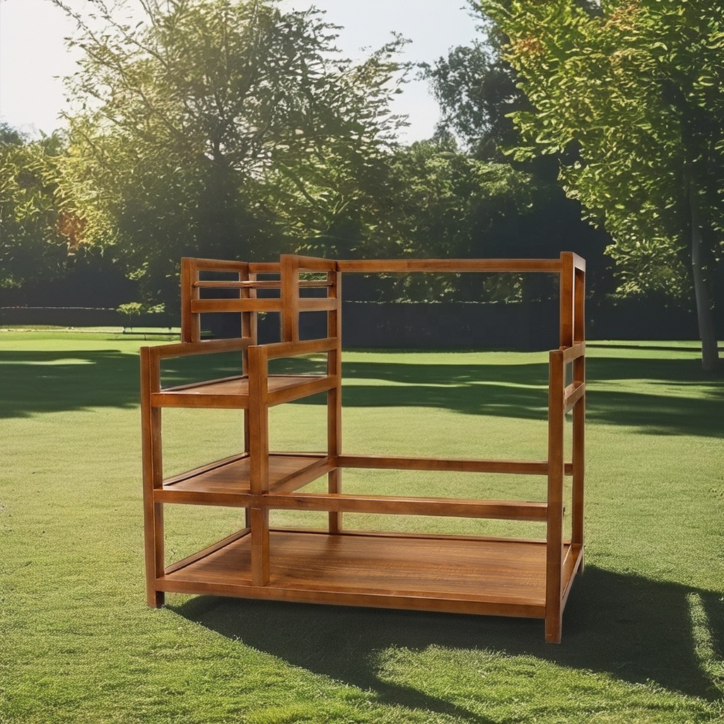 Golf Bag Storage Rack with Organize Feature Wood Club Rack for Golf Accessories for Golf Course Use Supplied by Top Suppliers