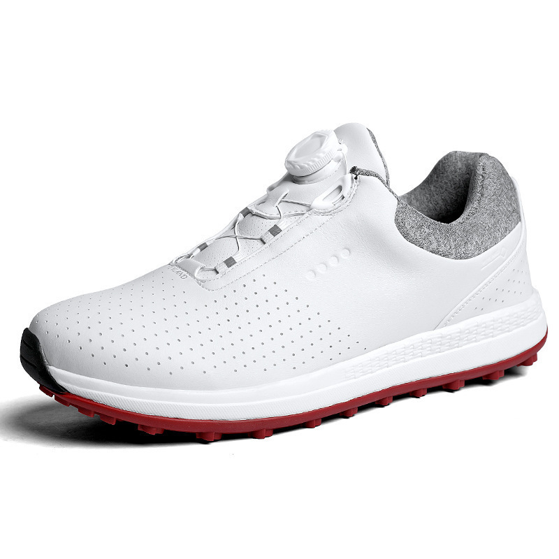 Spring/Summer Golf Shoes for Men Cotton Lined Spikes Non-Slip Traction Nubs Casual Outdoor Sports
