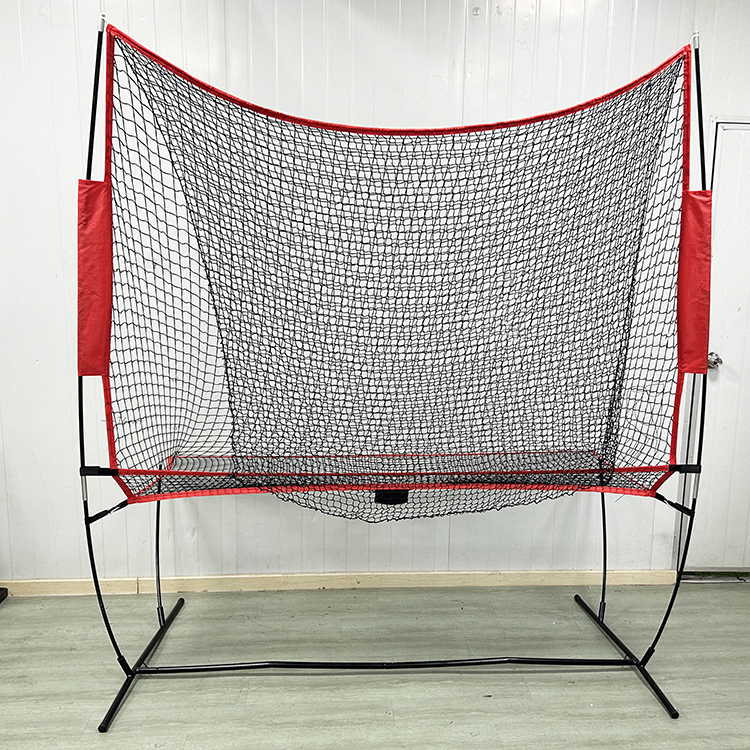 Pickleball net setup