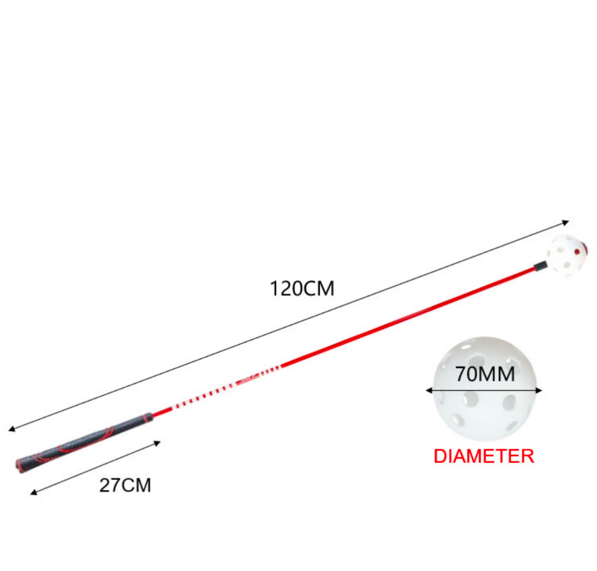 Professional Golf Swing Training Aid Golf Swing Practice Aid Golf Swing Trainer With Click Sound