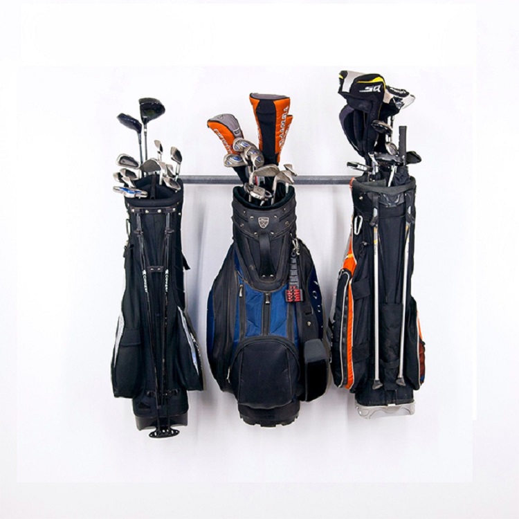 Golf Bag Garage Organizer Rack - Golf Equipment Organizer Storage Rack