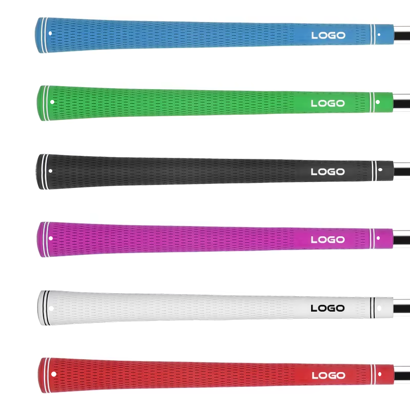 Premium Custom Logo Rubber Golf Club Grips Available in Standard Midsize Jumbo Sizes From Factory Supplier Small MOQ