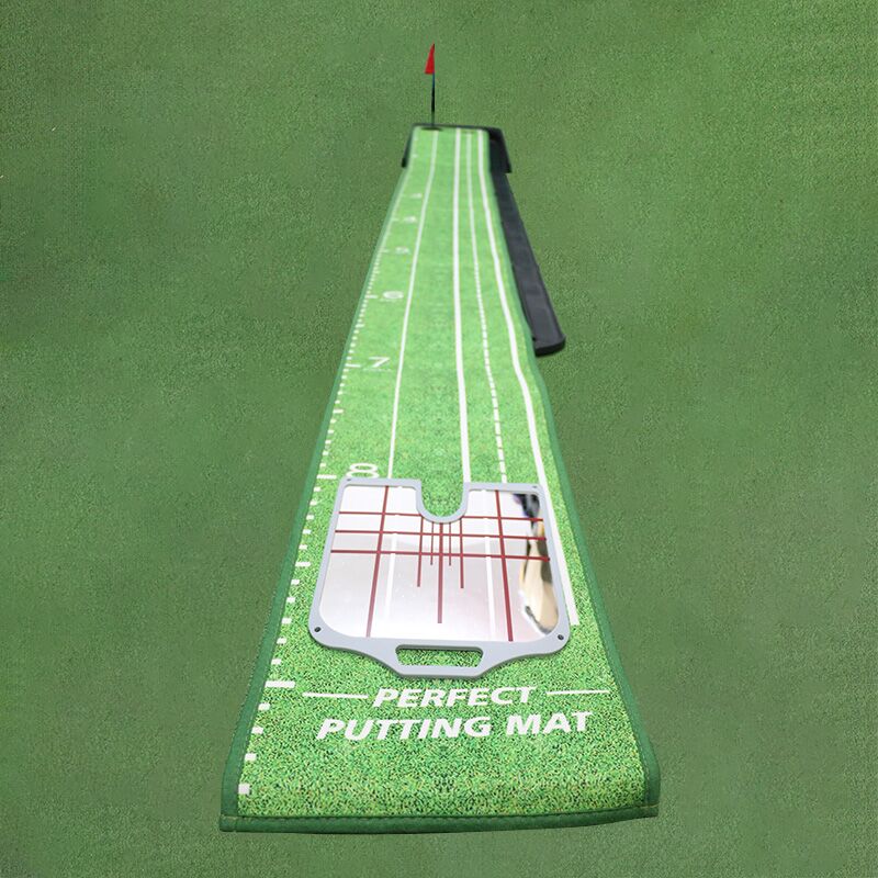 Hot Sale Mini Golf Putting Mirror Anti-Slip Practice Alignment Aid for Putting Green