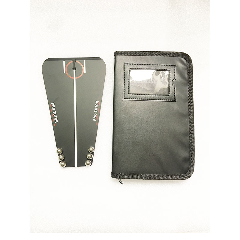 Golf Putting Mirror with Steel Ball, Golf Tour Training Aid Golf Putting Alignment Training Aids