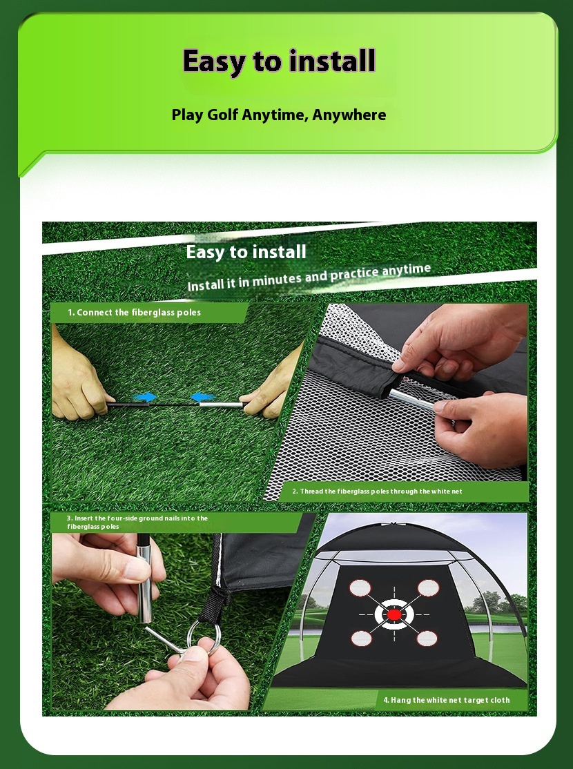 Portable Golf Driving Net