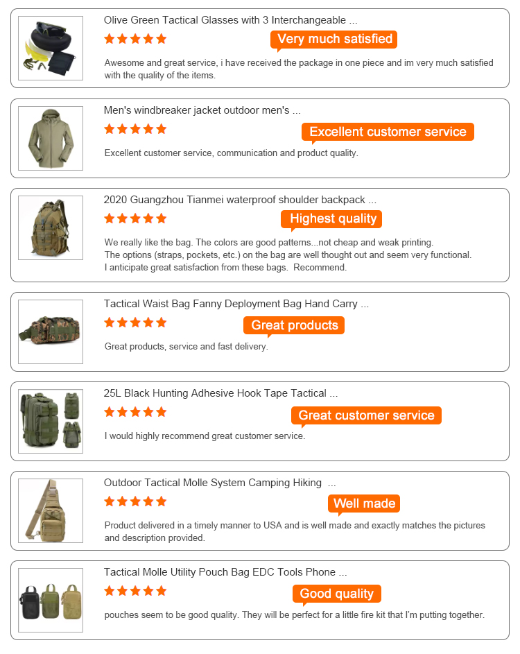 Positive Customer Feedback