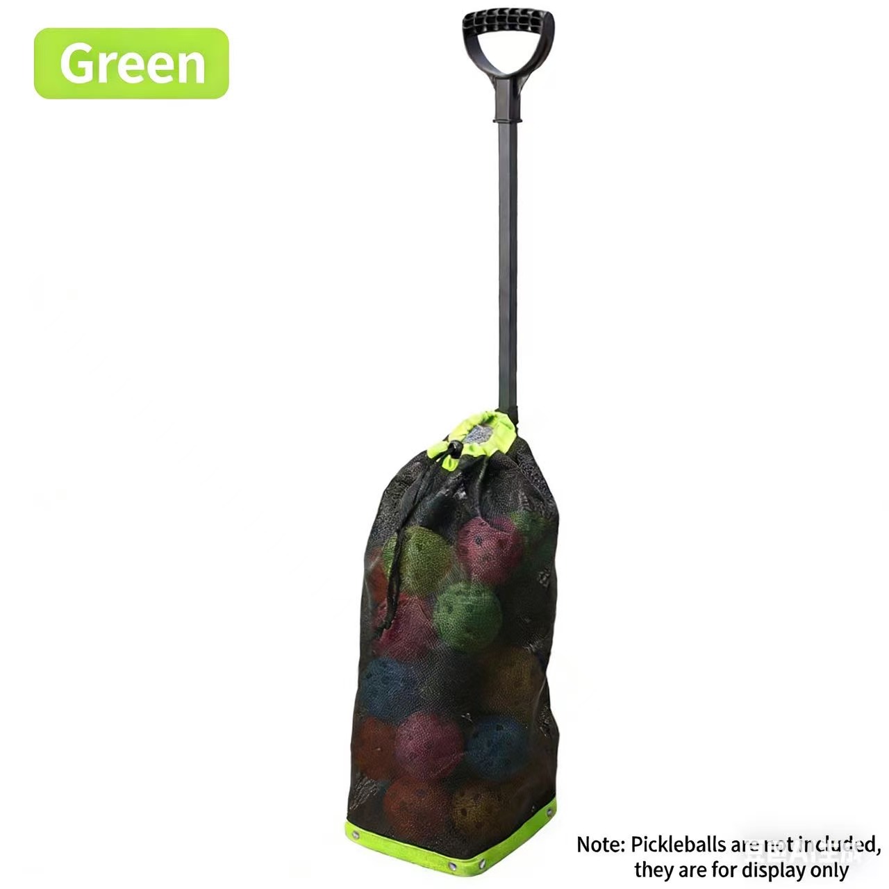 Portable Lightweight Tennis Ball Pickleball Picker With Adjustable Roller Retriever Ball Picking Equipment