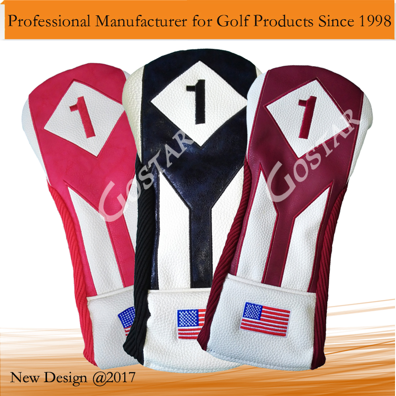 Premium Customizable Golf Club Head Cover for Ultimate Protection