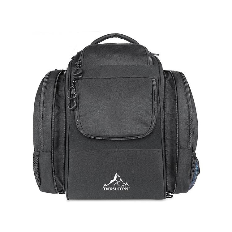 Outdoor Sports 22 Disc Capacity Rucksack Water Bottle Holder Extra Storage Backpack Disc Golf Bag
