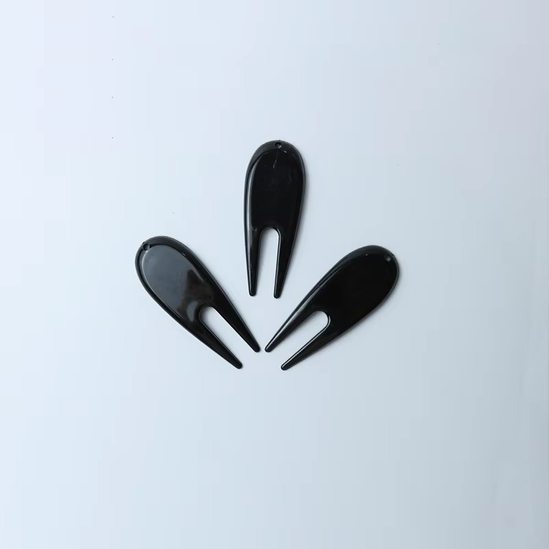 Golf Accessories Various Widely Used Plastic Golf Pitch Fork Divot Repair Tool With Ball Marker
