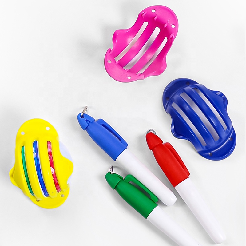 High Quality Golf Ball Line Marking Drawing Stencils Marker Alignment Tool and Marker Pens Multicolor Triple Line Golf Ball Lin
