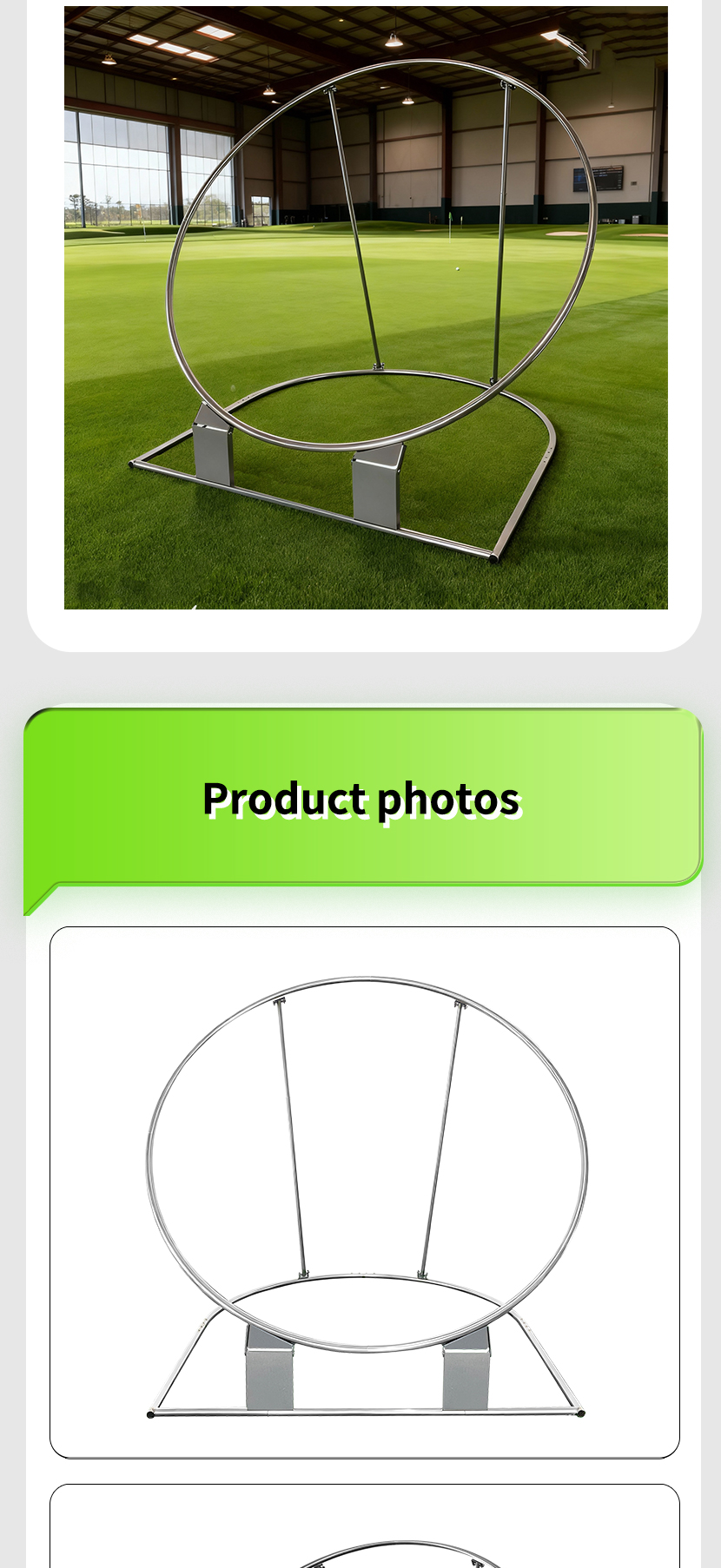 Factory Golf Swing Plane Trainer Frame Golf Plane Swing Correction Golf Swing Plane Trainer