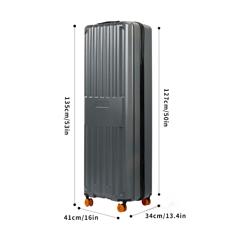 Golf travel case construction details