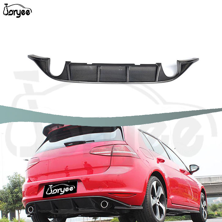 Carbon Fiber Rear Bumper for VW Golf7 Mk7gti Tuning Accessory