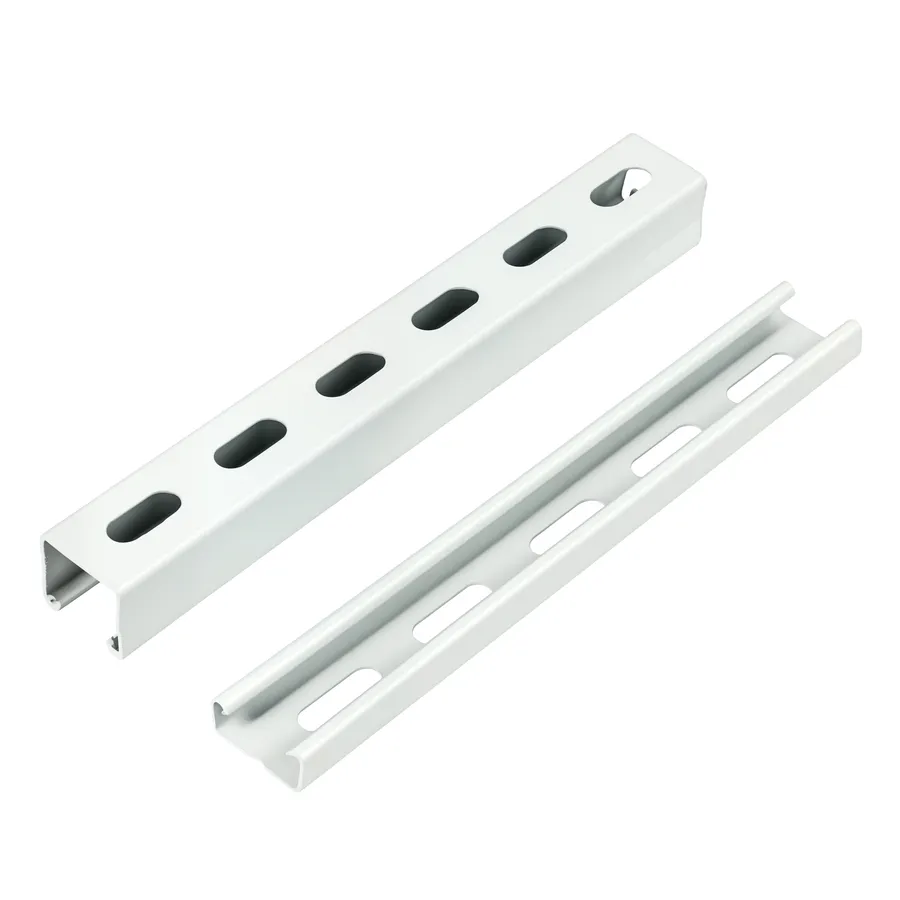 Vertical Support Accessory Galvanized C-Shaped Steel Strut Channel Accessory for Versatile Applications