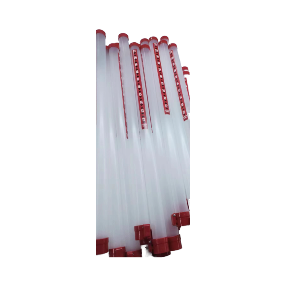 21 Capacity PP Golf Ball Picker Tube No Bending Golf Ball Retriever Collector For Practice Range