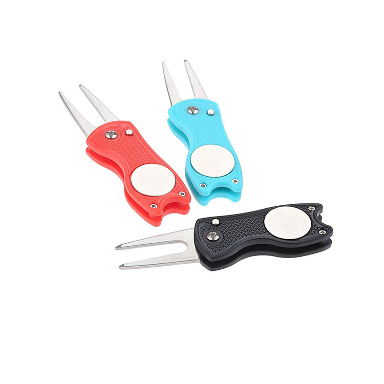 Customized Sport Style Golf Ball Marker Pitch Mark &amp; Divot Repair Tool Golf Accessory