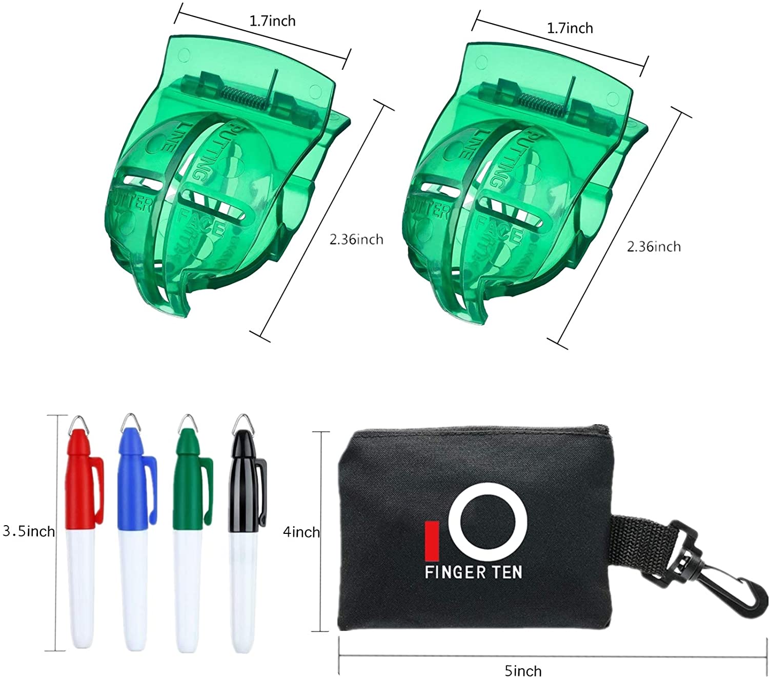 Hot Sales Custom Printing Logo Durable Cotton Golf Cleaning Kit Gift Set Waffle Weave Golf Towel Brush Divot Tool Liner Marker