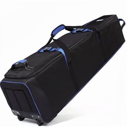 Golf Travel Bag Full-Open Protective Wheeled Airline-Approved Case