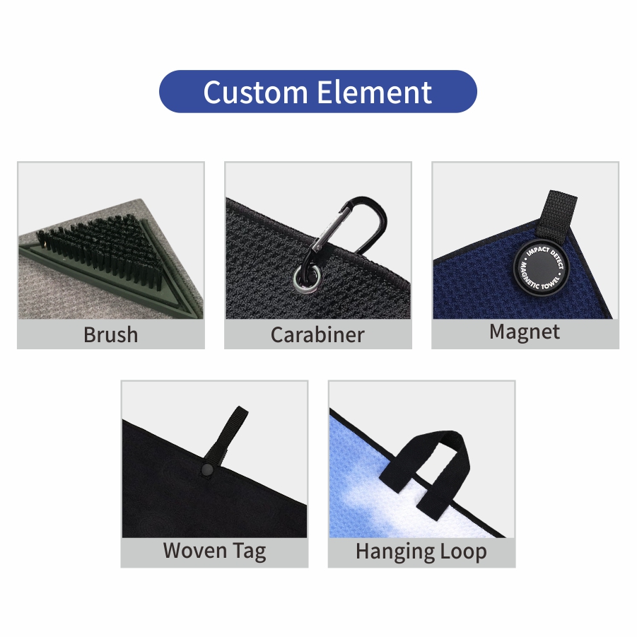 Golf Towel Solid Colors