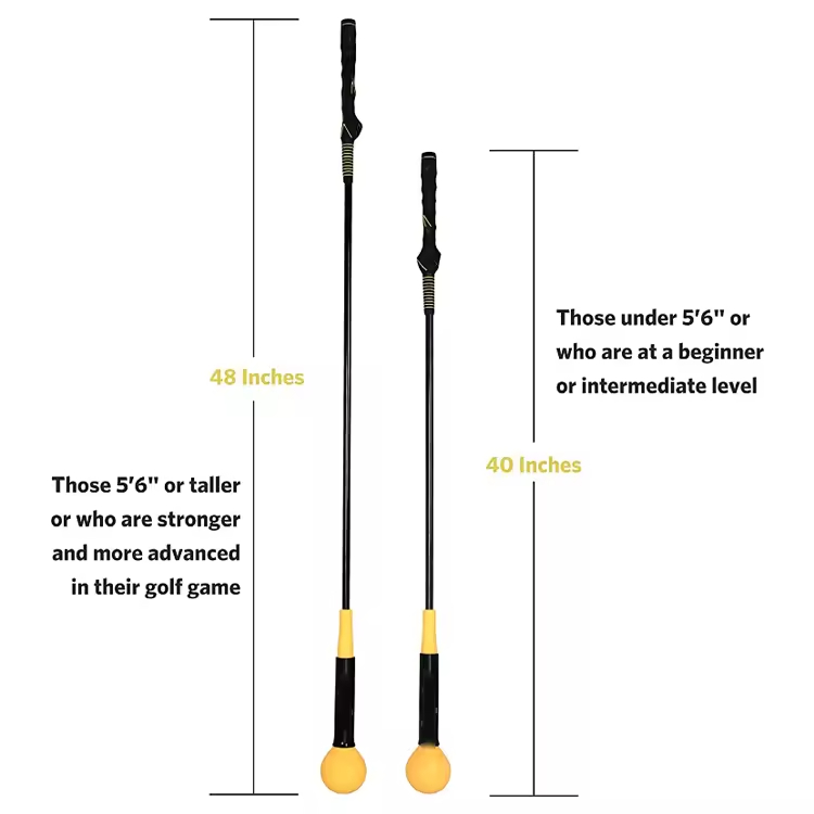 Whip Flexible Weighted Golf Swing Trainer Aid Improved Rhythm Flexibility Balance Tempo Strength Golf Training Aids