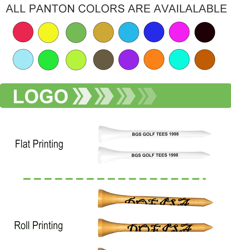 Golf Tee Color Options 4