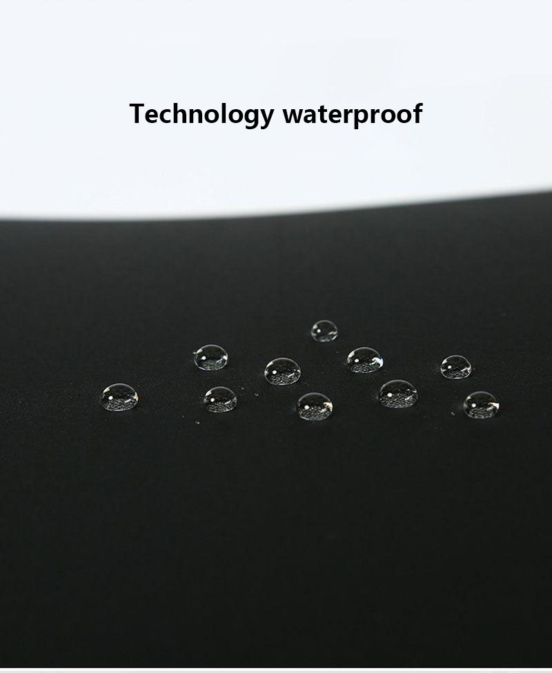Plastic Flexible Water-proof Cover 27inch Golf Umbrella Full Fiber Windproof Frame Blacking Coating Uv Protect Waterproof