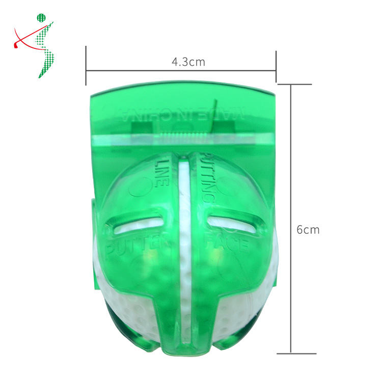 Factory Supply Plastic Golf Ball Line Liner Alignment Putting Tool Ball Marker Pen Set