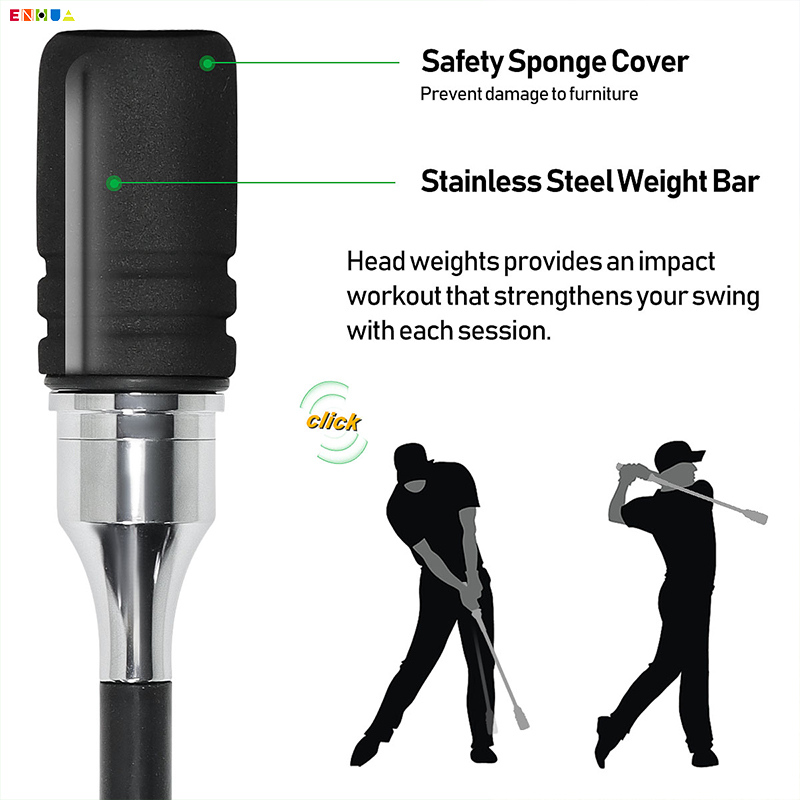 OEM ODM Factory Supply Golf Sound Swing Trainer Warm up Golf Practice Stick Practice Club Equipment for Golf Course