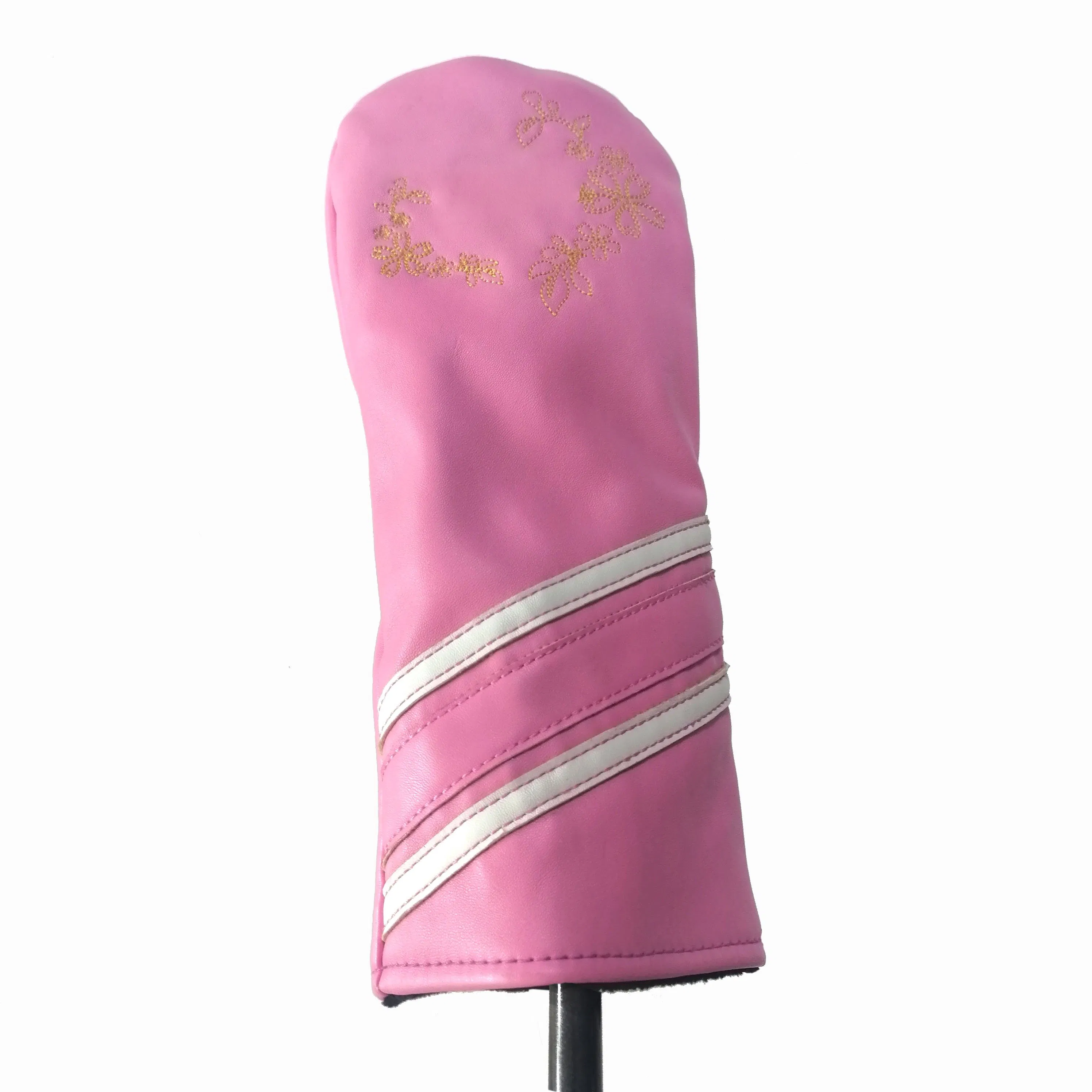 Elegant Women's Leather Golf Head Cover for Stylish Club Protection
