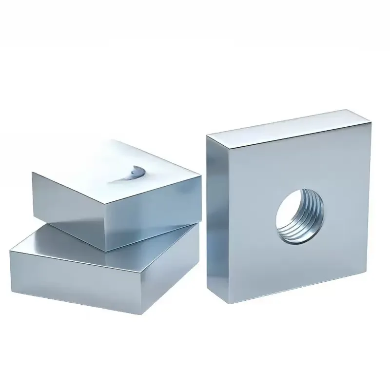 Durable Square Nut Accessories with Galvanized Square Screw Cap Support