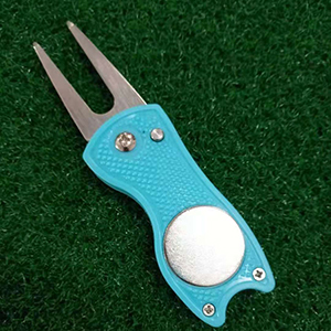 Customized Sport Style Golf Ball Marker Pitch Mark &amp; Divot Repair Tool Golf Accessory