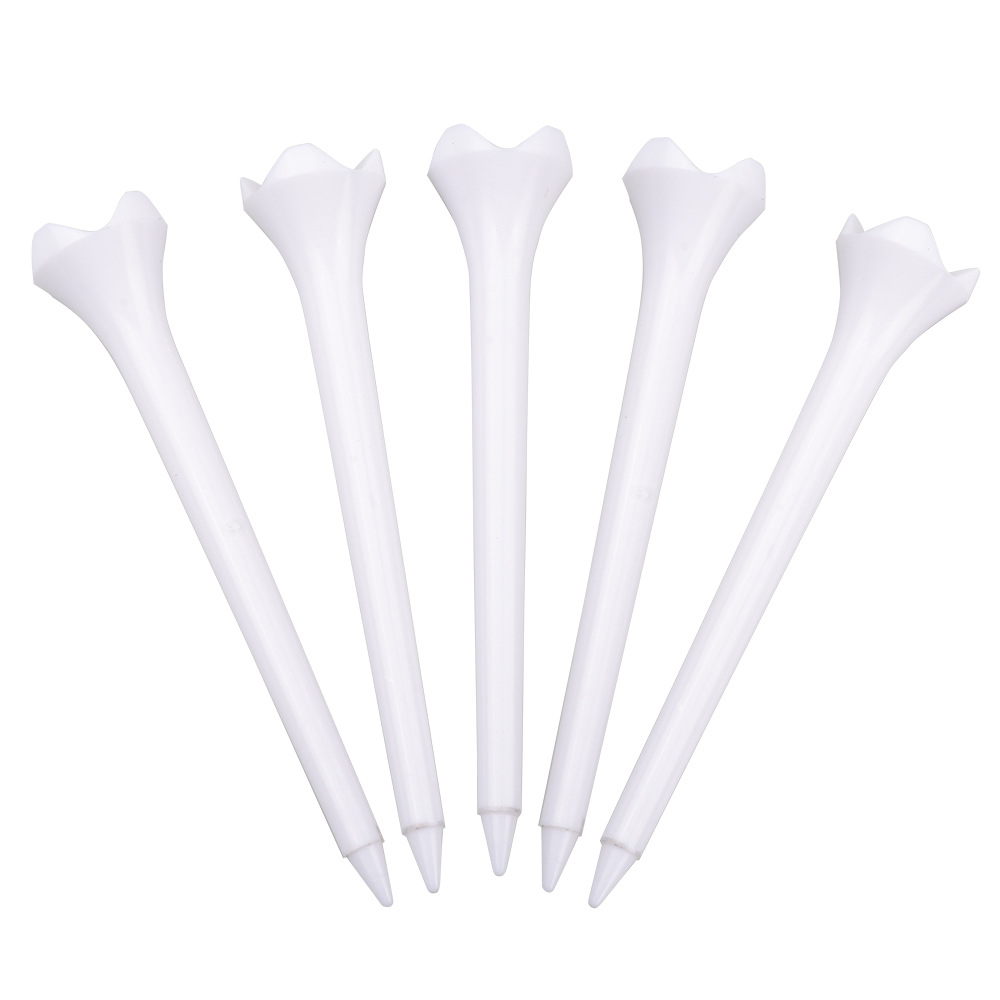 Professional 70mm 83mm Plastic Golf Tees Performance Maximizing Tee System Bulk Packed Golf Accessories