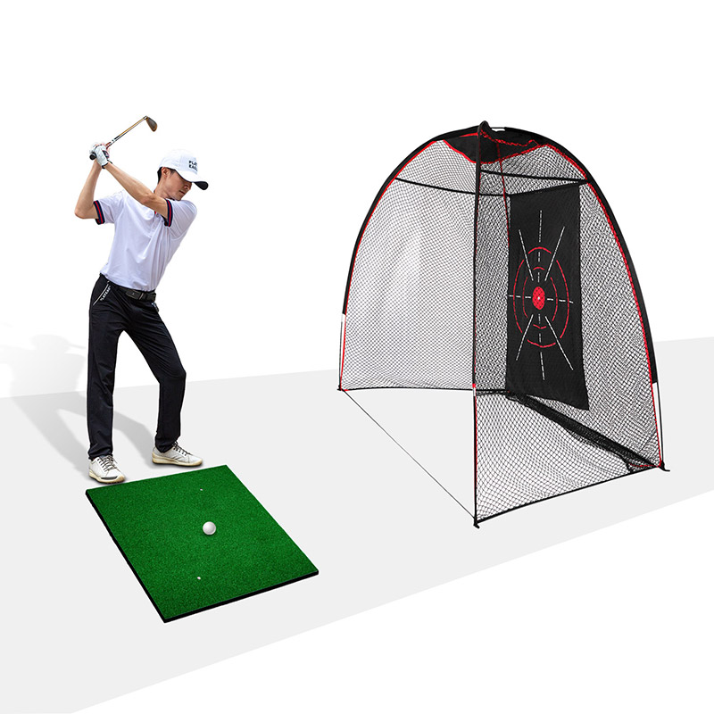Indoor Outdoor Portable Golf Hitting Practice Nets With Target Backyard Driving Range Golf Training Sport Golf Chipping Net