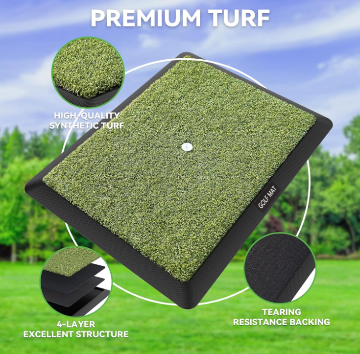 Golf Hitting Mat Detail 7
