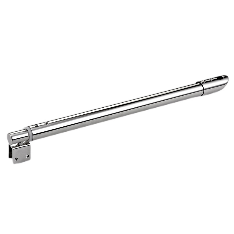 800-1200mm Bathroom Glass Support Bar Beveled Clip Shower Accessories