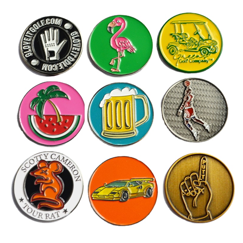 Enamel Ball Marker Finish