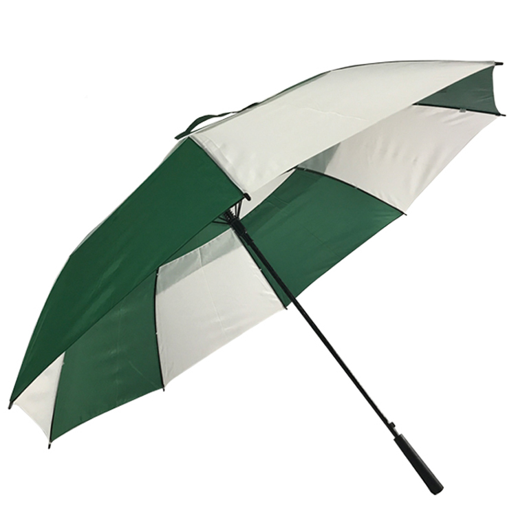 Oversize Double Canopy Vented Windproof Golf Umbrella Detail 1